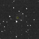 Somewhere within that yellow circle is the Voyager 1 spacecraft.